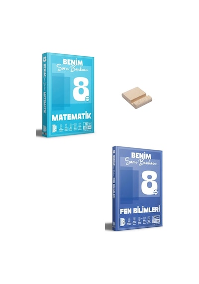 Lgs 8. Sınıf Benim Hocam Matematik Ve Fen Bilimleri Soru Bankam + Telefon Standı