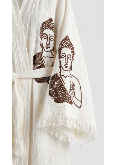 Brandsmiths Natural Serenity Buddha Kimono Sarı