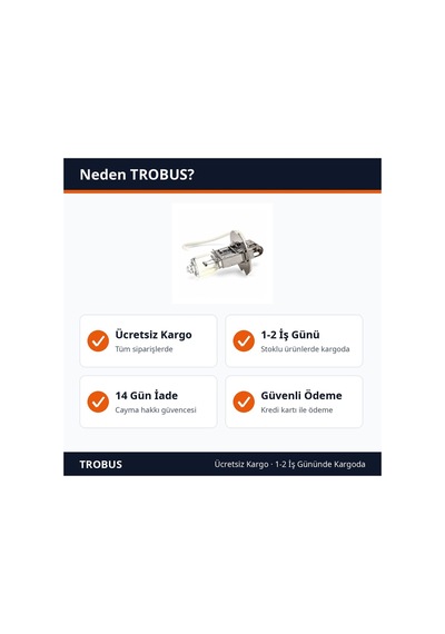Trobus Halojen Far Ampulü H3 55w 12v Dense Vision %20 Fazla Işık Sarı