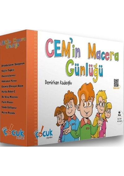 Cem'in Macera Günlüğü 3. Sınıflar için 10 Kitap Seti