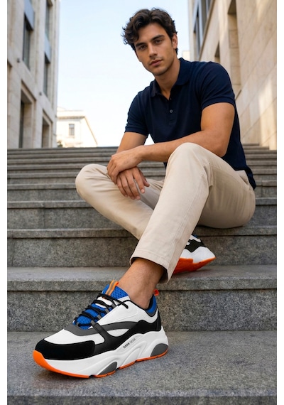 Dark Seer Ds E.mj1838 Sneaker 2025 Beyaz-mavi
