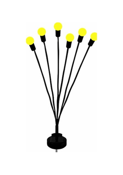 Bahçe Çiti 6'lı Renkli Güneş Enerjili Led Lamba Royaleks-1085