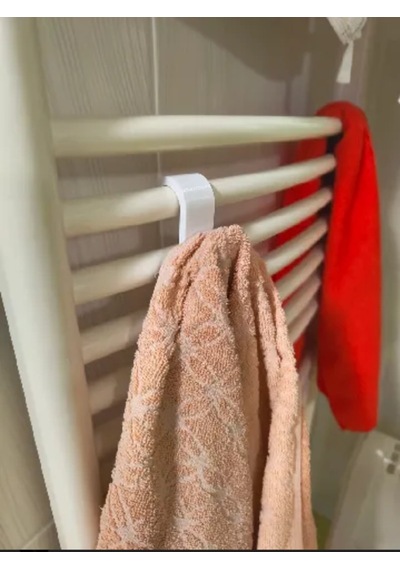 6 Adet Duşakabin Havlupan Petek Banyo Mutfak Kancalı Havlu Bornoz Askısı Beyaz