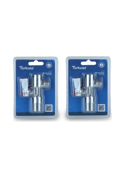 Turkuaz 3/8'' Filtreli Ara Musluk krom