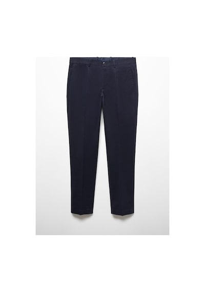 2Y Premium Mango Man Dar Kesim Pileli Pamuklu Chino 010