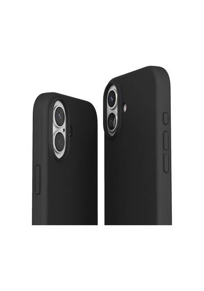 Vonmahlen Yumuşak Silikon Kılıf Apple iPhone Uyumlu 16 Plus Siyah