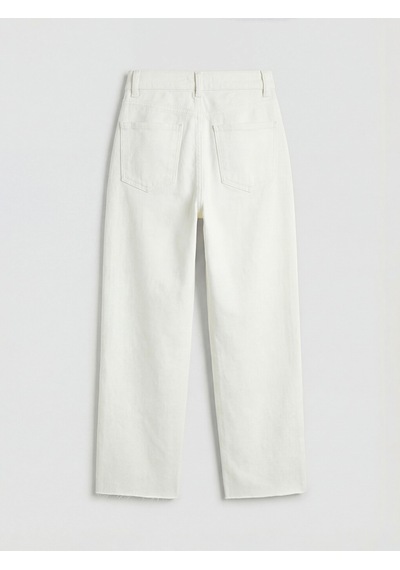 Lcw Modest Ekru Regular Fit Kadın Jean Pantolon