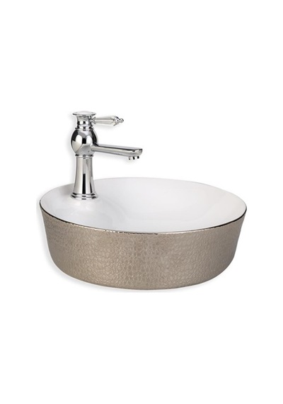 Eva Banyo Lena E-5001G Tezgah Üstü Porselen Lavabo