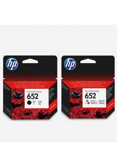 Hp 652 F6V24A / F6V25A Siyah Ve Renkli  Paket Kart