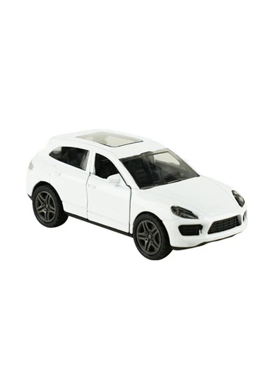 Die Cast Metal Çek Bırak Beyaz Suv