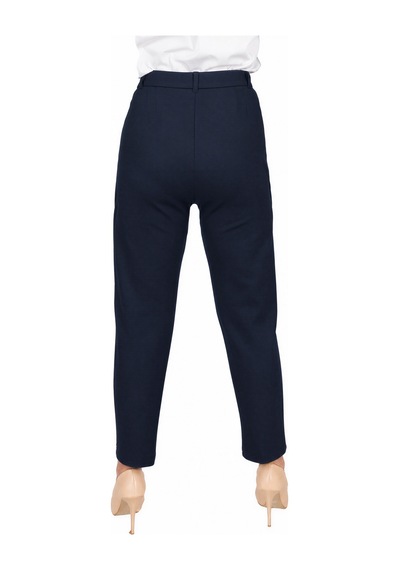 Goffra Kadın North Esnek Relaxed Pantolon Lacivert