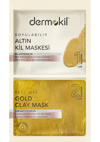 Dermokil Soyulabilir Altın Maske 2 7.5 ML