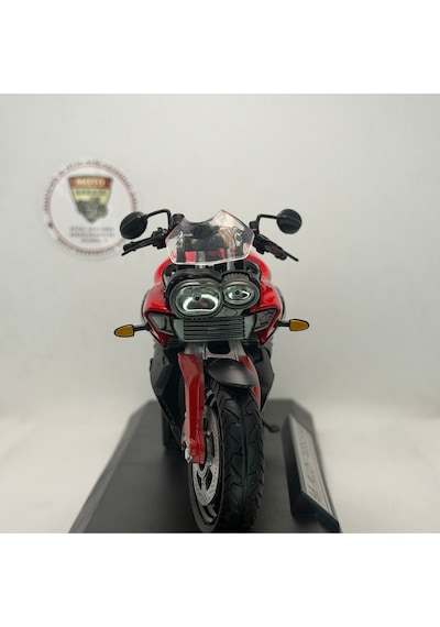Bmw R1800c Kırmızı Model Motosiklet 1:12 Ölçekli Hediyelik Koleksiyon