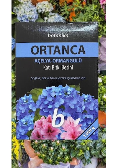 BOTANİKA ORTANCA ICIN GRANUL KATI BESİN 1200 GR.