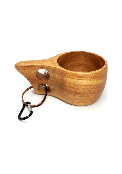 Rox Wood 002 Kuksa Ahşap Bardak Çok Renkli