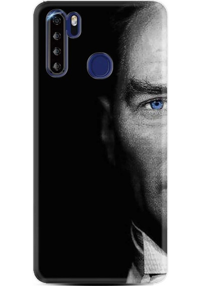 Reeder P13 Blue Max Kilif Desenli Silikon Atatürk Portre 3 478551446