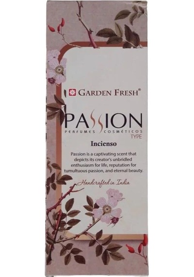 Garden Fresh Passion Tutku Kokulu Altıgen 1 Paket 20 Adet Çubuk Tütsü