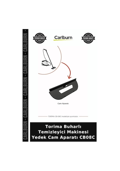 Premium Torima Buharlı Temizleyici Makinesi Yedek Cam Aparatı Cb08c Bölüm Aparat Ekipman