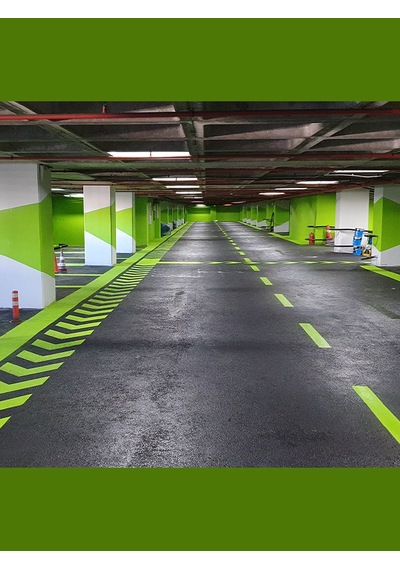 Yol Çizgi Boyası Ve Otopark Çizgi Boyası