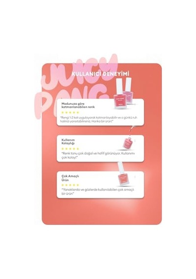 A'pıeu Juicy-pang Or01 Turuncu Likit Allık 9g Acai Üzümü