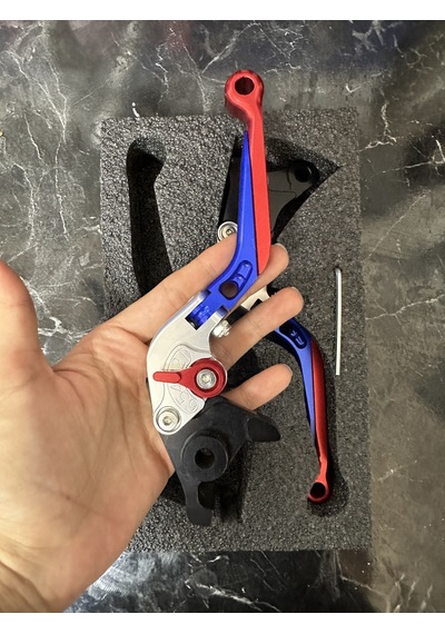 Sr450 Spor Kırılmaz Manet Seti Titan-red-blue