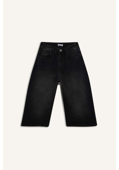 Defacto Jean Bermuda Şort G0453ax25smbk81 Siyah