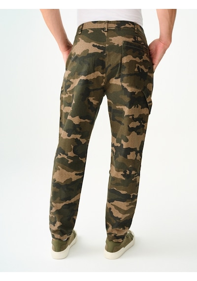 Relax Fit Erkek Pantolon Haki
