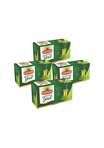 Herdem Yeşil Çay Süzen Poşet 1,6gr 25 Adet Dörtlü Paket