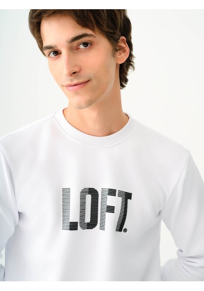 Loft Erkek Sweatshirt Beyaz Lf2037363 25kp69000089 P69100 Beyaz