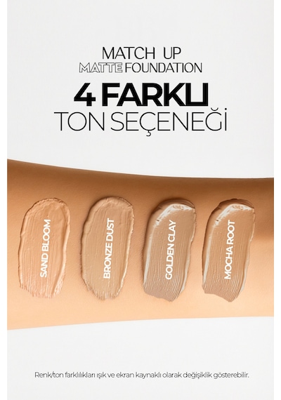 Match Up Matte Foundation Mocha Root 04 34 Gr Beige