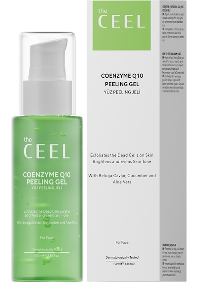 The Ceel Arındırıcı ve Aydınlatıcı Yüz Peelingi Aloe Vera Özlü Coenzyme Q10 100 ML
