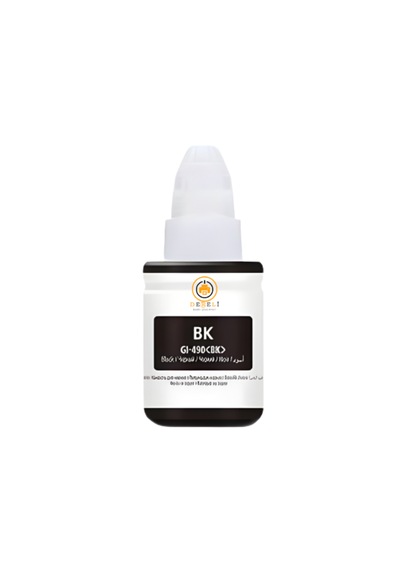 Drl Gı-490 Uyumlu Siyah Black Mürekkep G1400 G2400 G3400 G3411 G4411 Serisi