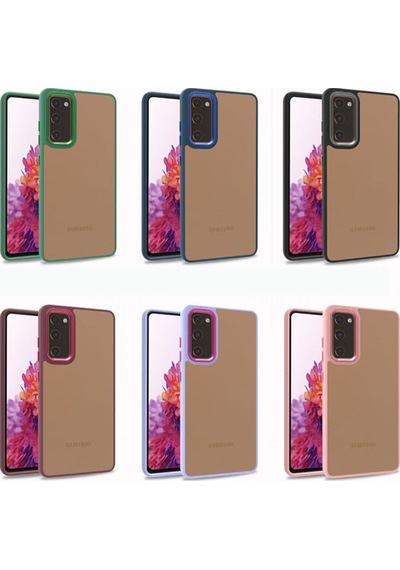 Galaxy S20 Fe Uyumlu Zore Flora Kılıf-mavi
