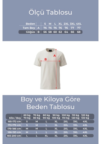 Goffra Erkek Vision Premium Kalite Yoğun Dokulu Pamuklu T-shirt Ekru M101-r0220-09