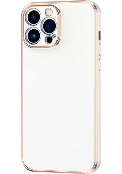 Apple Uyumlu iPhone 12 Pro Max Bark Kılıf beyaz Beyaz