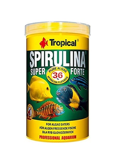 Tropical Super Spirulina Forte Pul Yem 100gr Kovadan Bölme