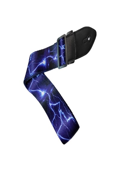 Midex Sr-11bl-pak Desenli Gitar Omuz Askısı Metal Capo 2 Pena Kutusu 6 Pena