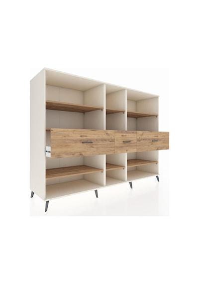 Kronos Dolap 9 Raflı 3 Çekmeceli 220x59x163 Aytaşı-çam Atlas Çam - Aytası Kronos Dolap 9 Raflı 3 Çekmeceli 220x59x163 Aytaşı-çam Atlas Çam - Aytası