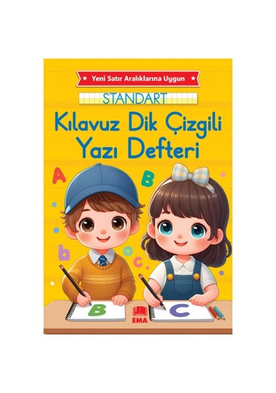 Ema Standart Renkli Yazı Defteri 17x24 Yeni Müfradat 2 Çizgili