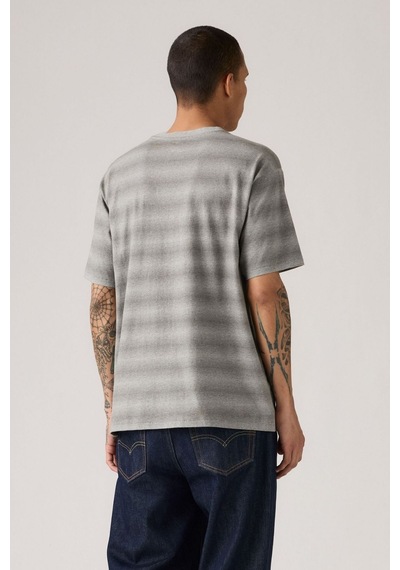 Levi's Red Tab Vintage Tee Tr Mammoth Stripe Mi Gri Erkek T-shirt