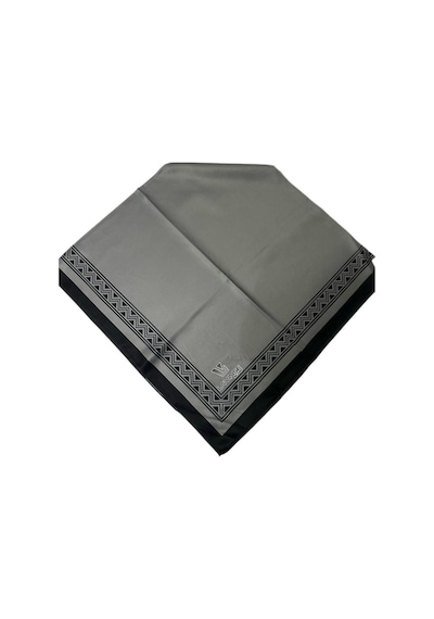 Levidor La'vınse Çerçeveli Eşarp - 90x90 / Gri