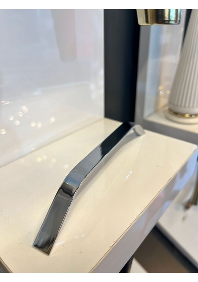 Şahin Metal Kulp 192mm Krom Dolap Kapak Modern Tv Ünite Çekmece Mobilya Komidin Vestiyer Krom