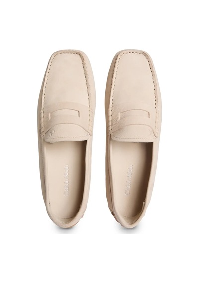 Calvin Klein Drıver Penny Erkek Bej Loafer Nubuk Ayakkabı