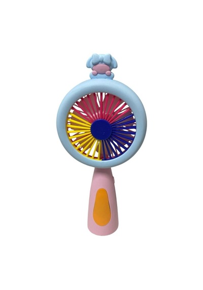 19 Cm Işıklı Şarjlı 2 Kademe El Fanı 9532