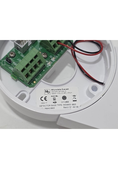 Microdata Md9900-bbzı Ip32 Buzzer Dedektör Tabanı