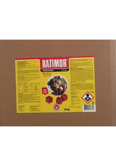 Ratimor Wax Blok Fare Zehiri 10 KG