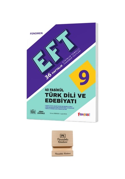 Fenomen 9. Sınıf Türk Dili Ve Edebiyatı Etkinlik Temelli Testleri + Telefon Standı