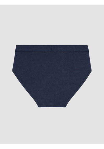 Lc Waıkıkı Lacivert Regular Fit Pamuklu Erkek Slip Külot 3'lü