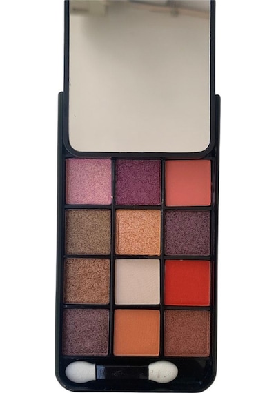 Mst Cosmetic Aynalı Far Paleti 12'li