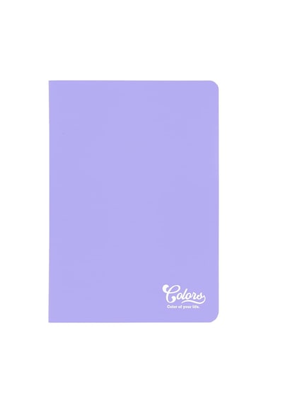 Colors A4 80 Yaprak Çizgili Defter, Mor Çok Renkli